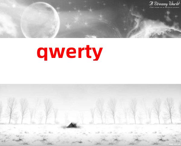 qwerty